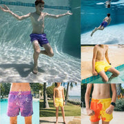 Change Color Men's Beach Shorts
